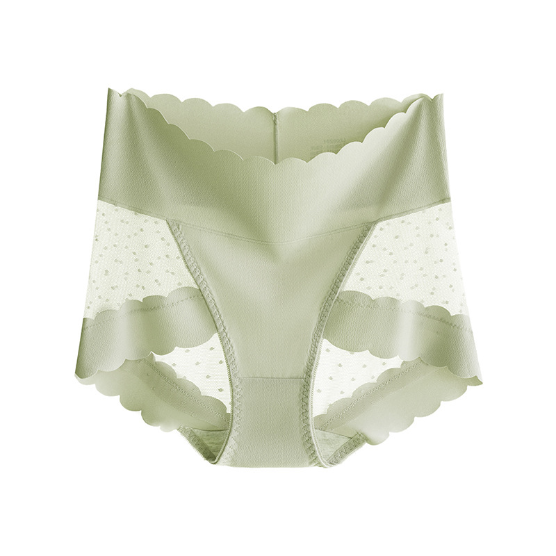 【3件裝】無痕性感網紗高腰收腹內褲