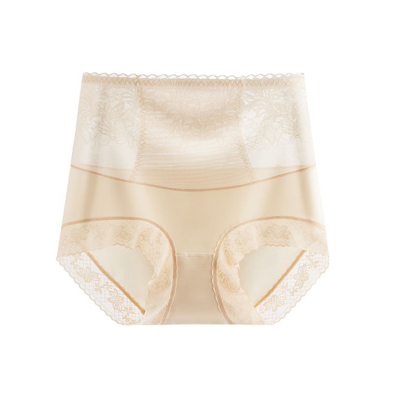【3件裝】無痕高腰蕾絲時尚提臀束腰內褲