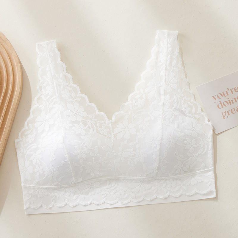 【2件裝】🌟【限時優惠】冰絲涼感鏤空蕾絲美背內衣