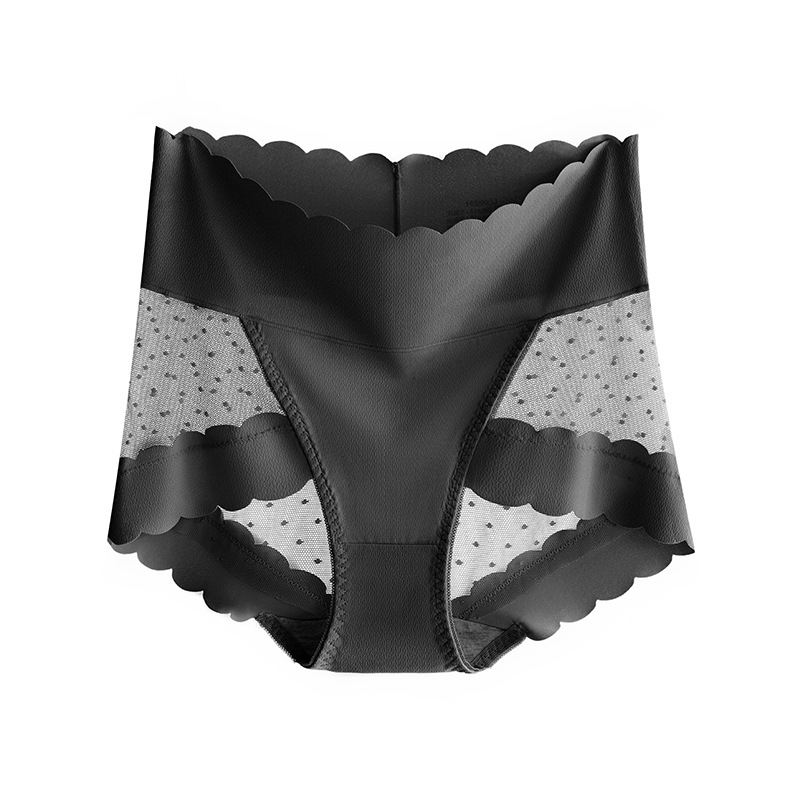 【3件裝】無痕性感網紗高腰收腹內褲