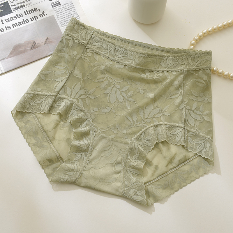 2025新款性感純欲高腰收腹無痕蕾絲內褲