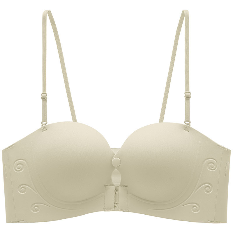 粉底液隱形前扣可拆無痕無肩帶內衣