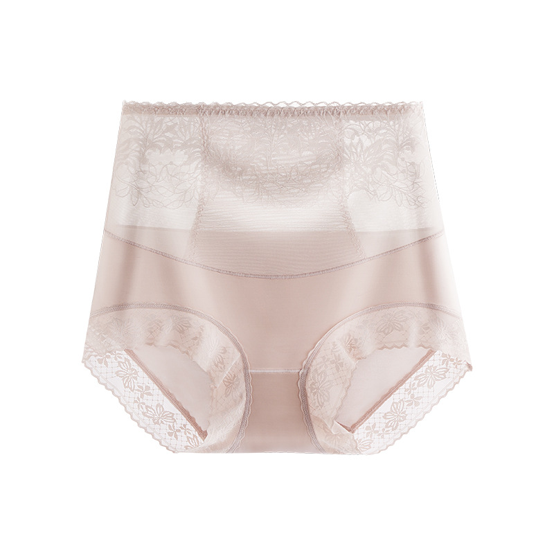 【3件裝】無痕高腰蕾絲時尚提臀束腰內褲