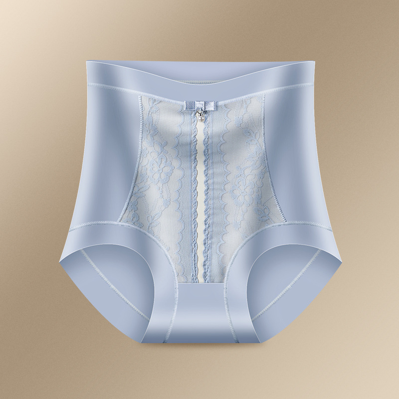 【3件裝】輕奢法式高腰塑身蕾絲內褲
