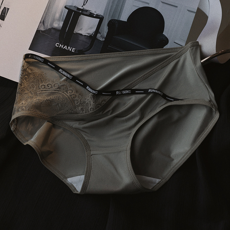 字母綁帶內褲小姐性感純欲聚乳酸抗菌襠甜美女孩三角褲頭