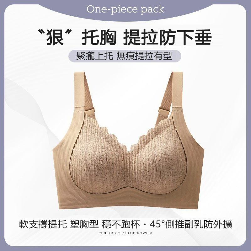 【2件裝】軟支撐無鋼圈提拉聚攏內衣