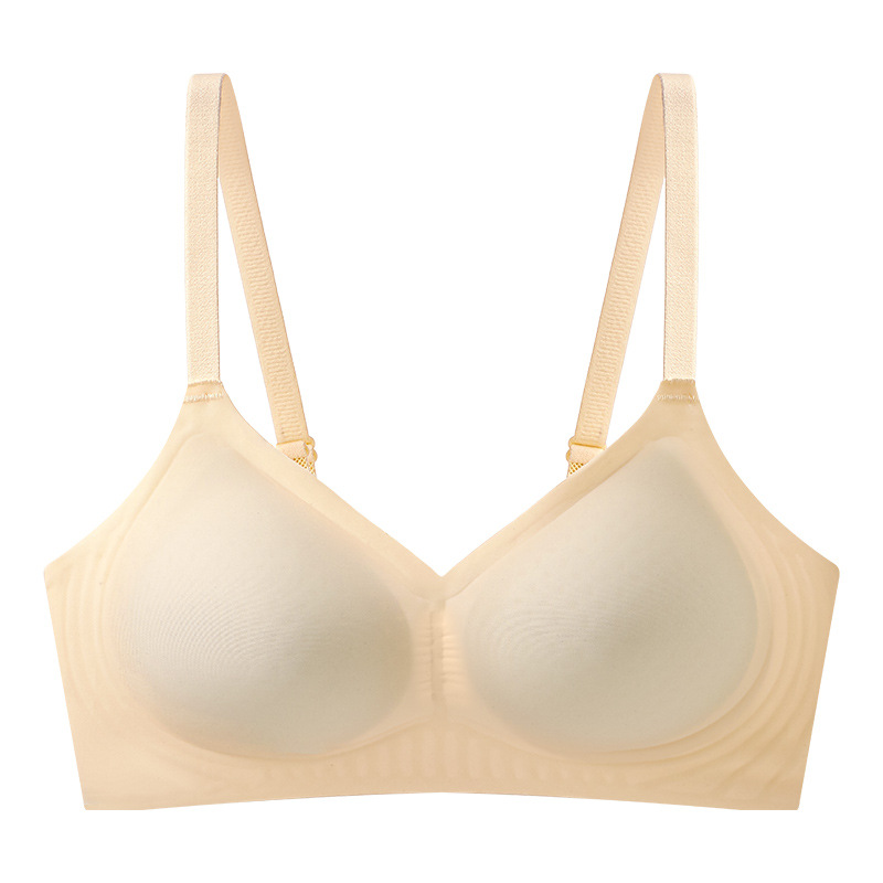 夏季薄款聚攏無鋼圈無痕涼感內衣