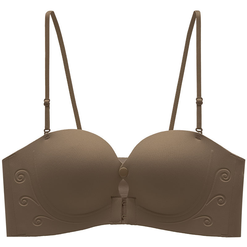 粉底液隱形前扣可拆無痕無肩帶內衣