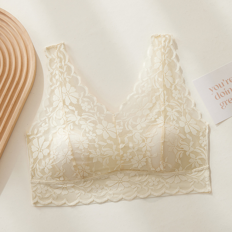 【2件裝】🌟【限時優惠】冰絲涼感鏤空蕾絲美背內衣