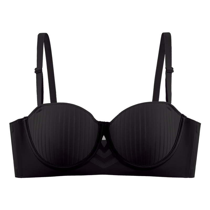 「星光投影」透薄大胸顯小顯瘦防下垂大碼內衣