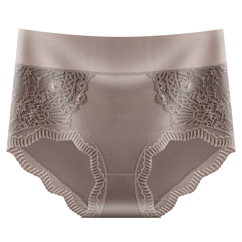 【4件裝】全新蕾絲宮廷風內褲女抑菌純棉襠性感中高腰大尺碼透氣女三角褲