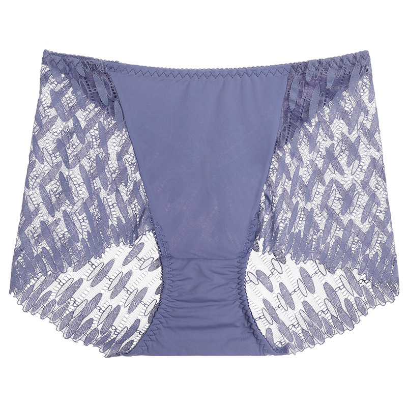 【3件裝】中高腰無痕性感收腹提臀蕾絲內褲