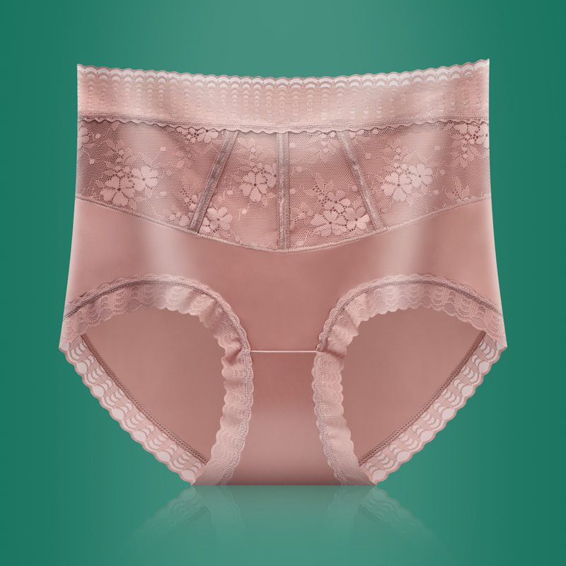 【5件裝】高端輕奢蕾絲性感透氣高腰內褲