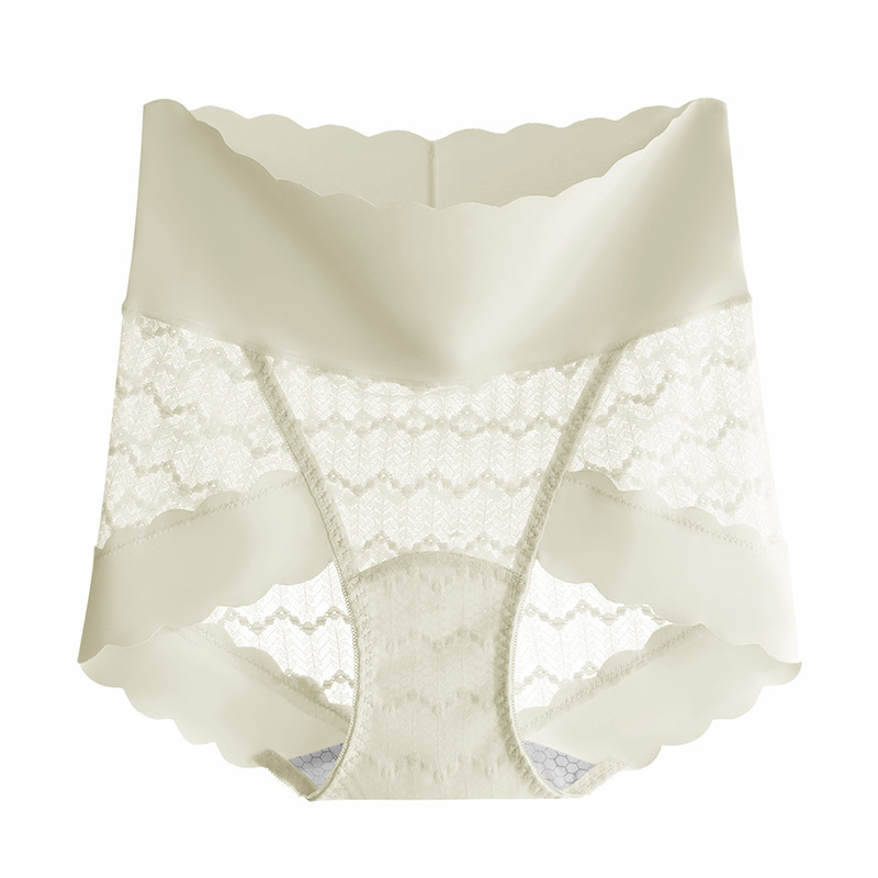 蕾絲性感高腰無痕收腹提臀內褲女輕薄透氣舒適女底褲