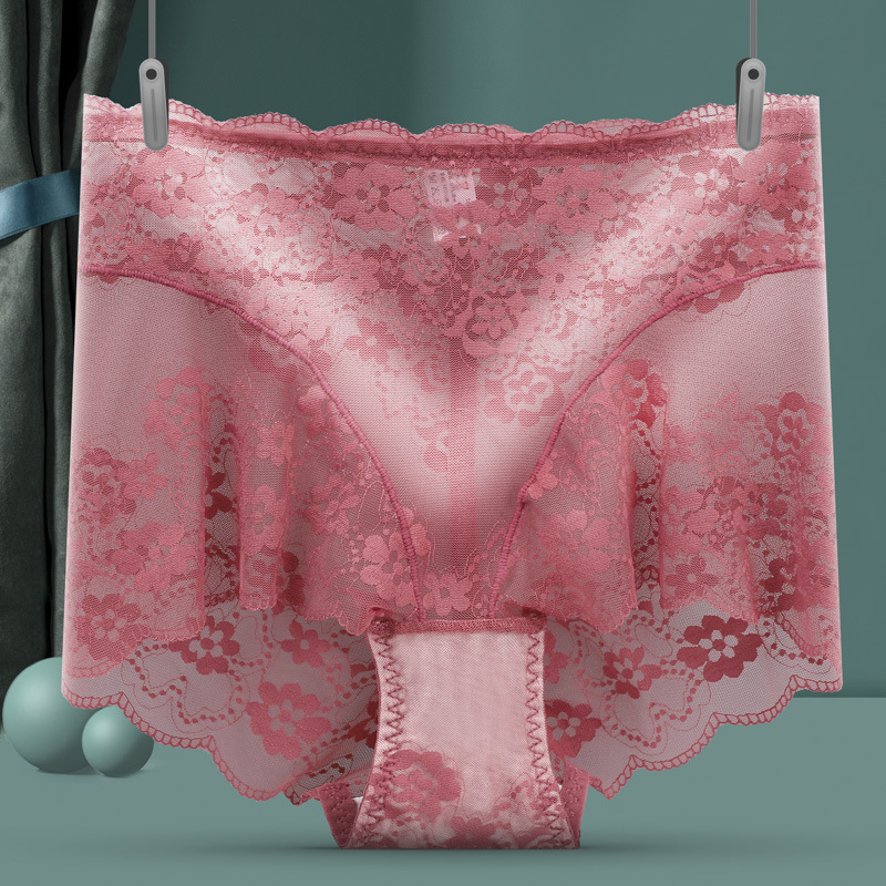 【4件裝】💝【夏日塑形神器】高腰蕾絲性感無痕內褲