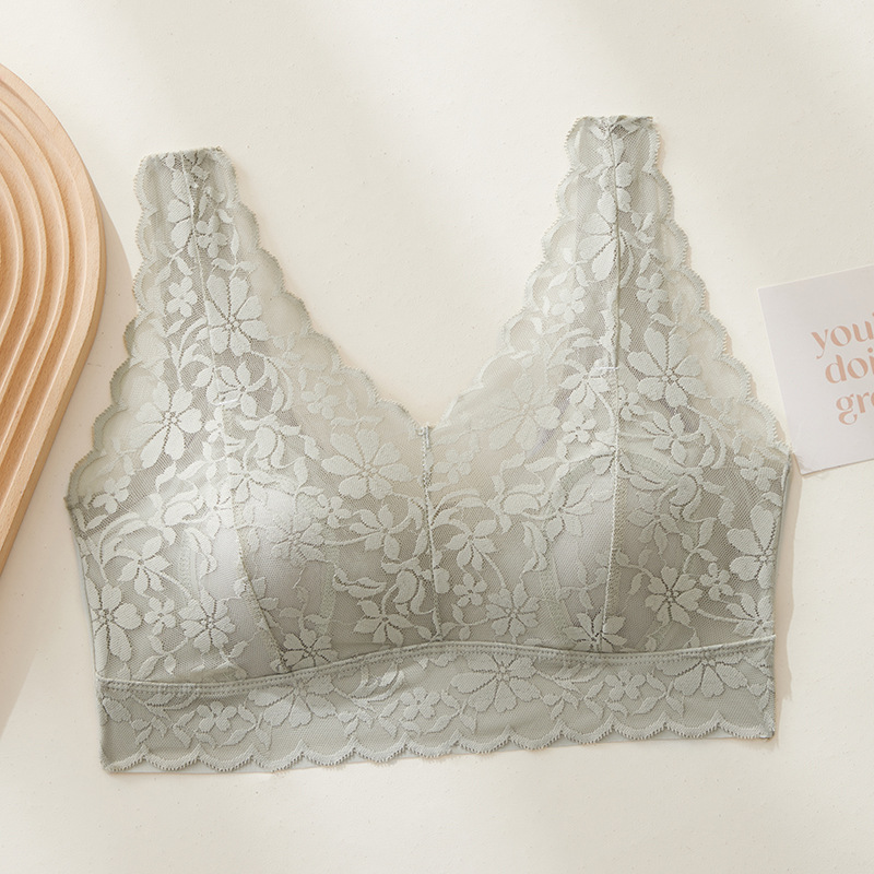 【2件裝】🌟【限時優惠】冰絲涼感鏤空蕾絲美背內衣