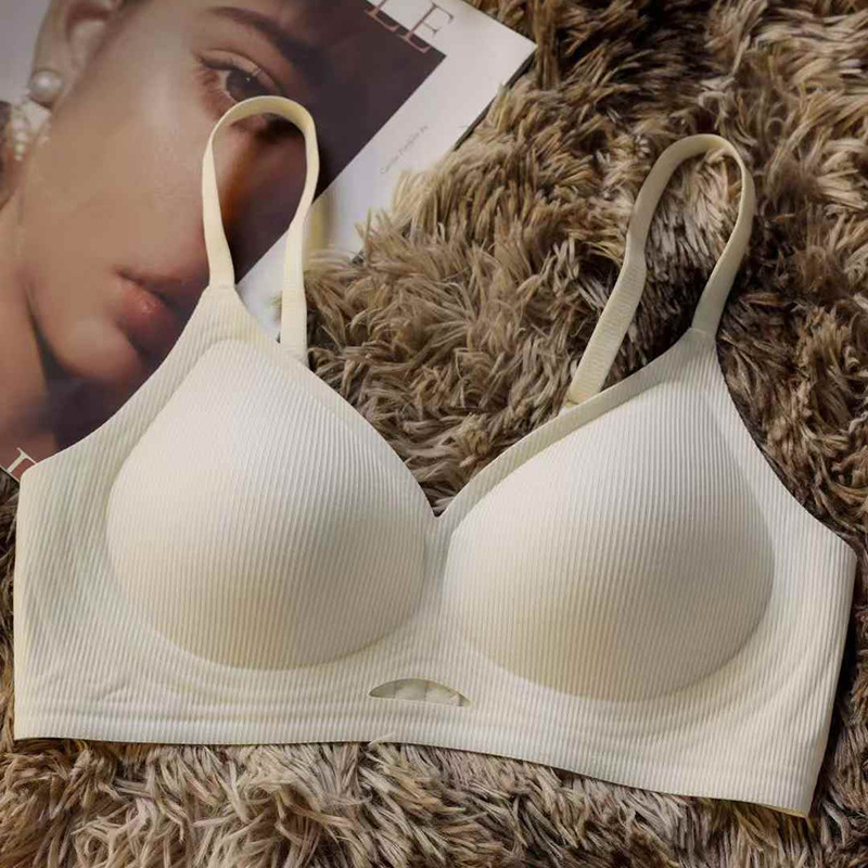 夏季純欲薄款無痕無鋼圈胸罩