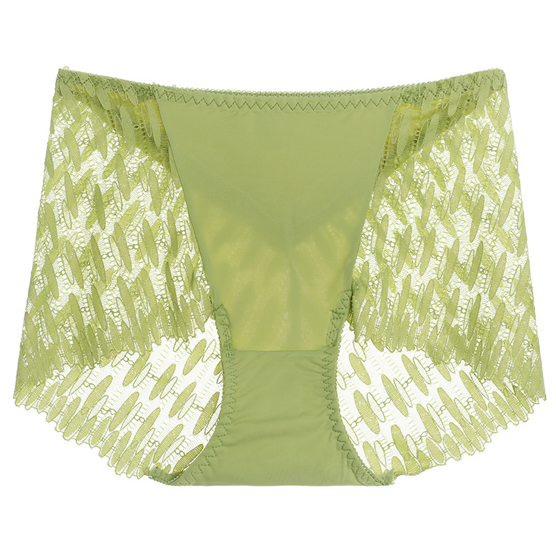 【3件裝】中高腰無痕性感收腹提臀蕾絲內褲