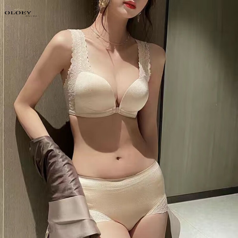 🔥「Crush心動型」前扣性感蕾絲無痕無鋼圈內衣