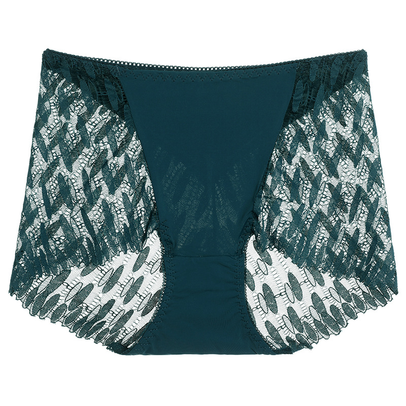 【3件裝】中高腰無痕性感收腹提臀蕾絲內褲