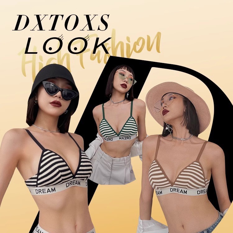 【2件裝】內衣小胸聚攏套裝女薄型辣妹風性感法式三角杯防下垂收副乳文胸罩