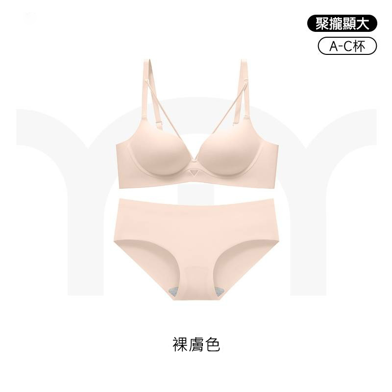 法式性感純欲聚攏無鋼圈豹紋光面內衣