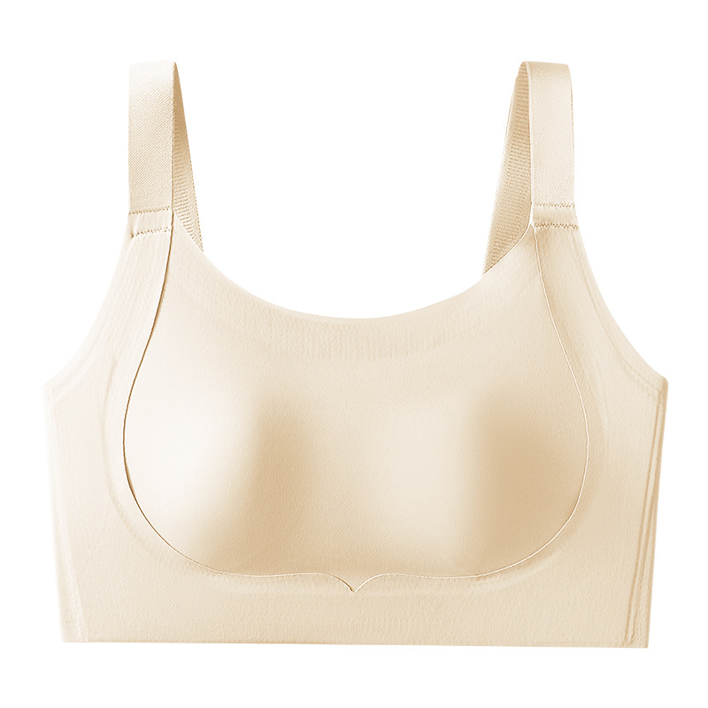 兔耳杯內衣，隱形於膚，大胸顯小，零束縛感，輕鬆提拉聚攏！