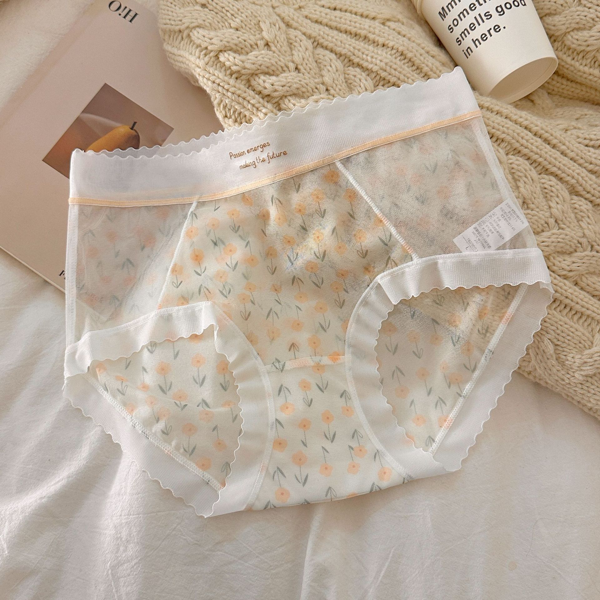 【5件裝】【限时特惠】夏日爆款小碎花蕾丝内裤🔥