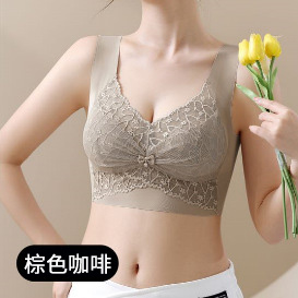 無鋼圈胸罩輕薄蕾絲內衣