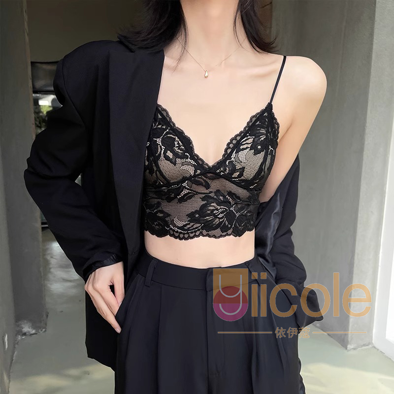 【2件裝】💝隱形薄版純欲性感蕾絲無鋼圈美背內衣