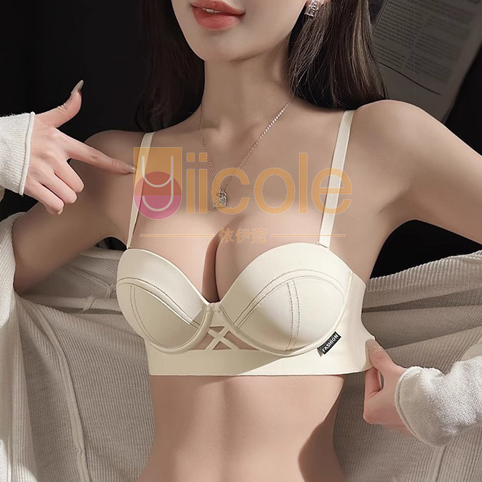 無痕聚攏性感塑形胸罩套裝