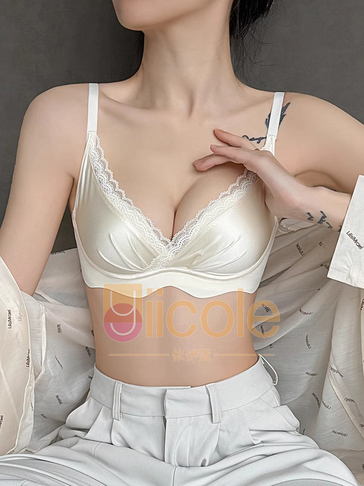 【2件裝】新款深V性感蕾絲小胸聚攏內衣