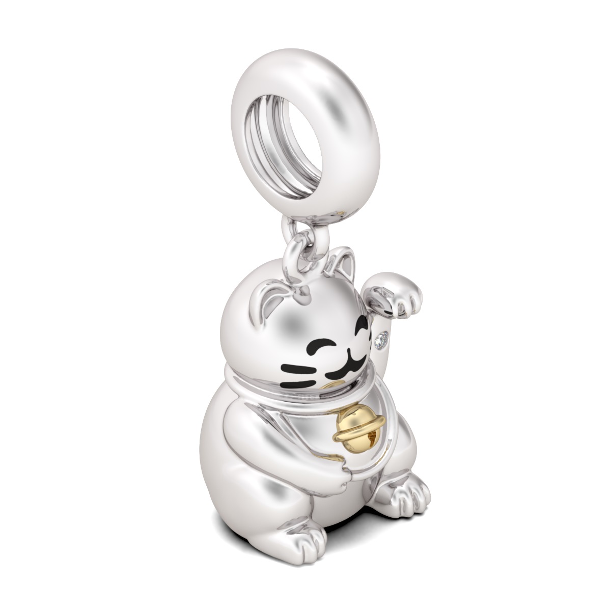 Lucky Cat Pendant image number 1