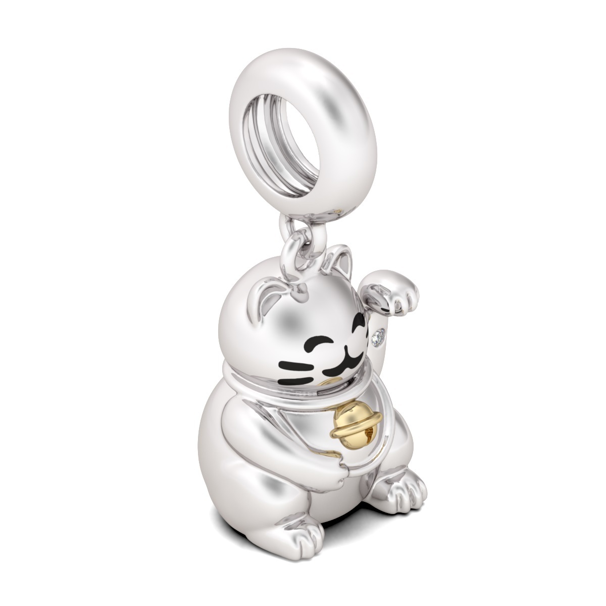 Lucky Cat Pendant image number 1