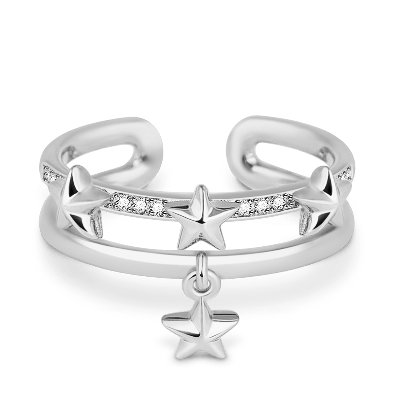 Star Adjustable Ring image number 0