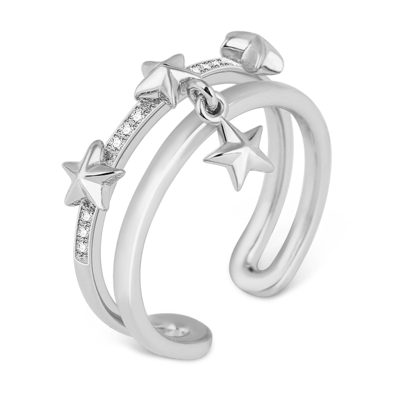 Star Adjustable Ring image number 1
