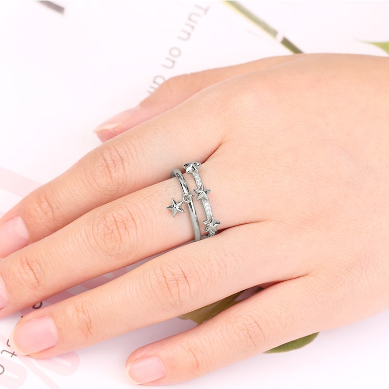 Star Adjustable Ring image number 2
