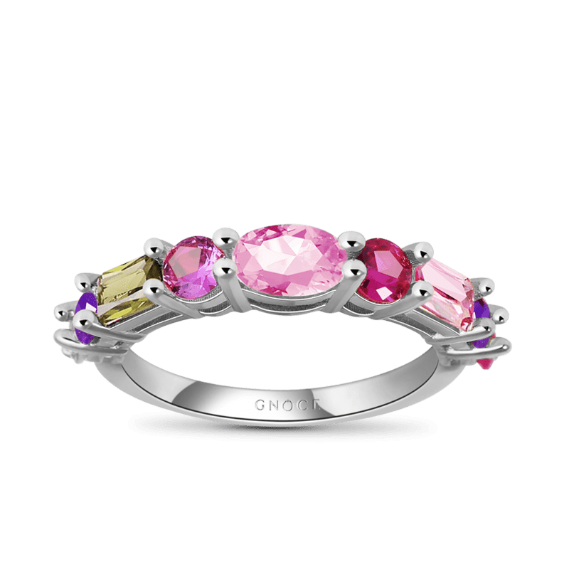 Multi-Color Crystal Ring image number 0