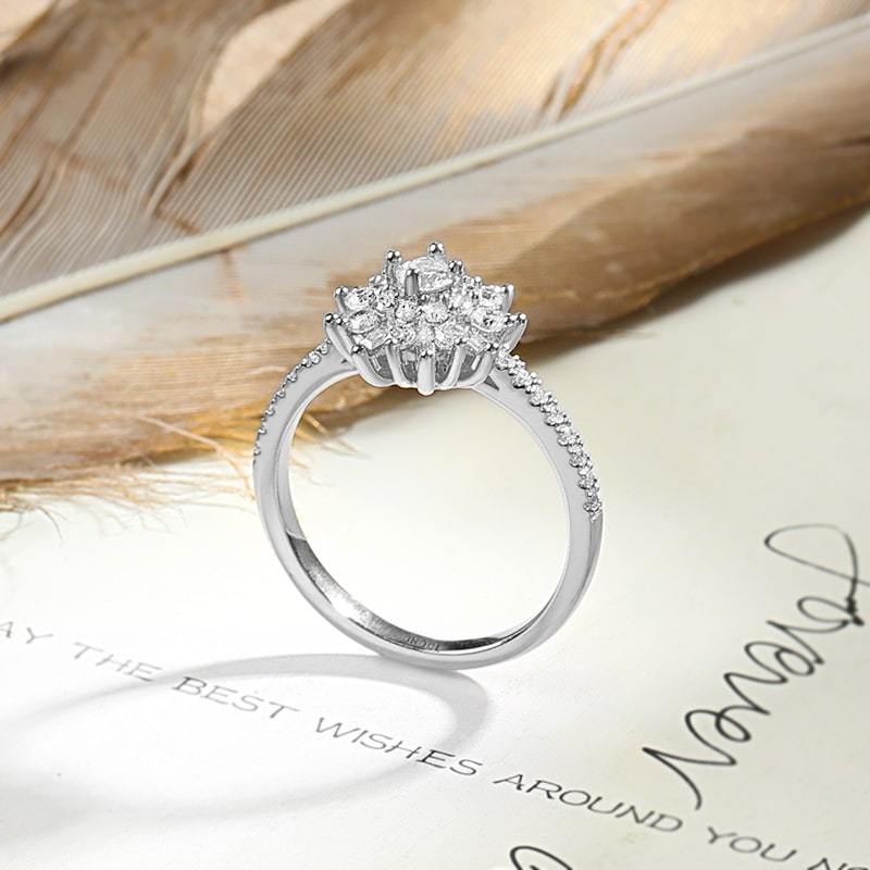 Flower Promise Ring image number 1
