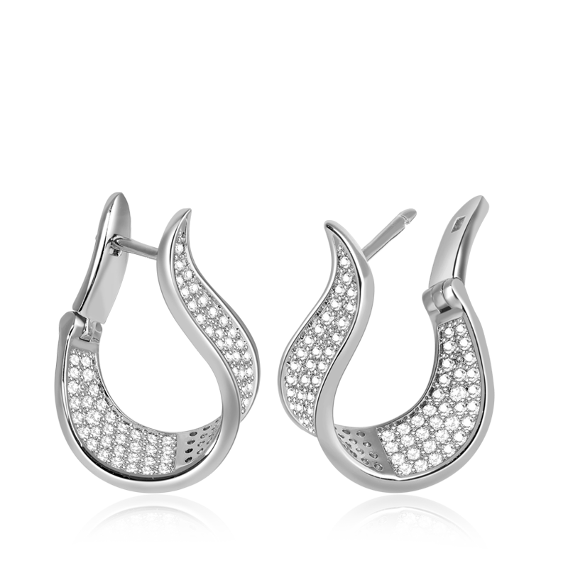 Hoop Stud Earrings image number 0