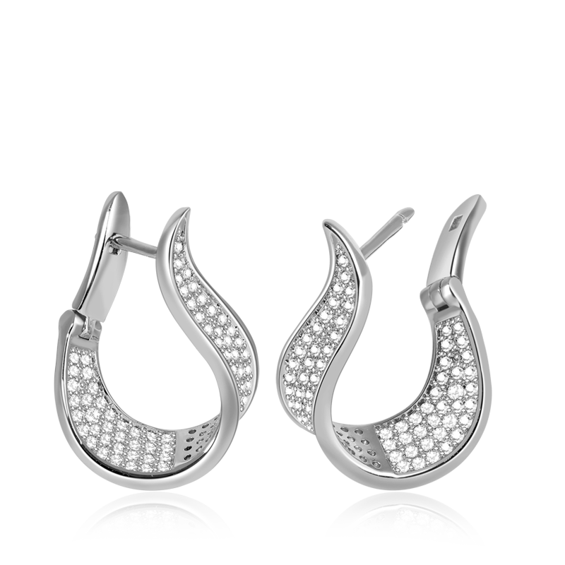 Hoop Stud Earrings image number 0