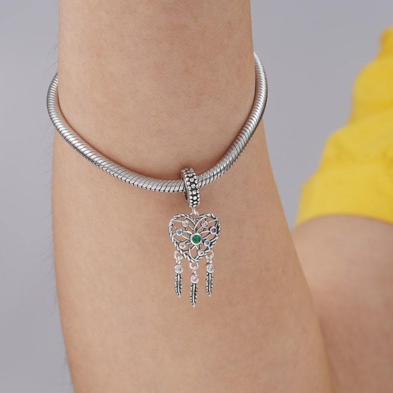 Colorful Dreamcatcher Pendant image number 2