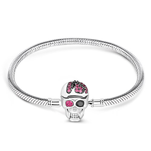 Skull Clasp Bracelet image number 0