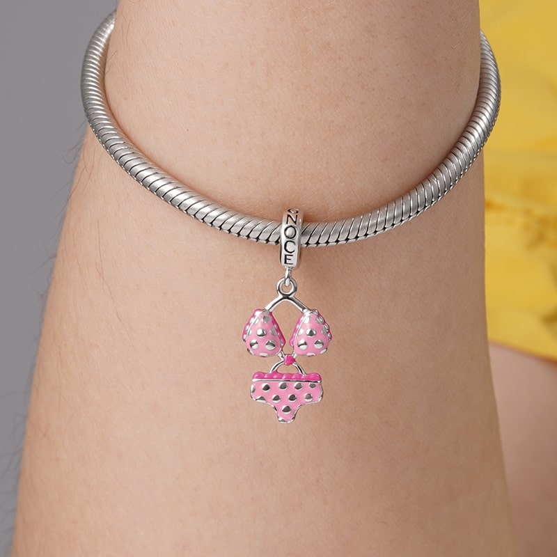 Pink Bikini Pendant image number 2