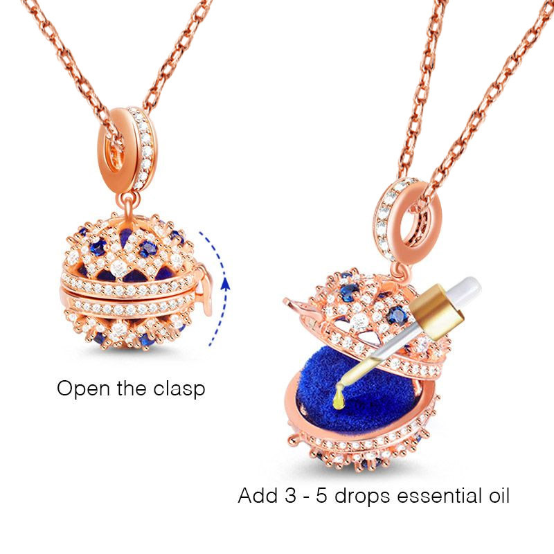 Essential Oil Ball Necklace image number 2
