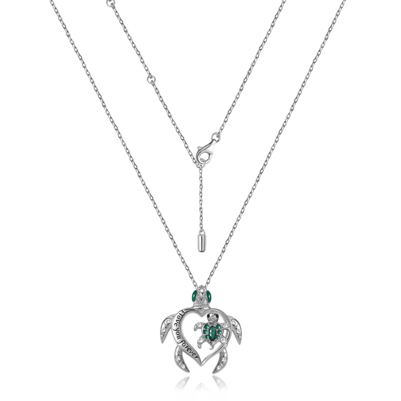 Turtle Parent-child Necklace image number 2