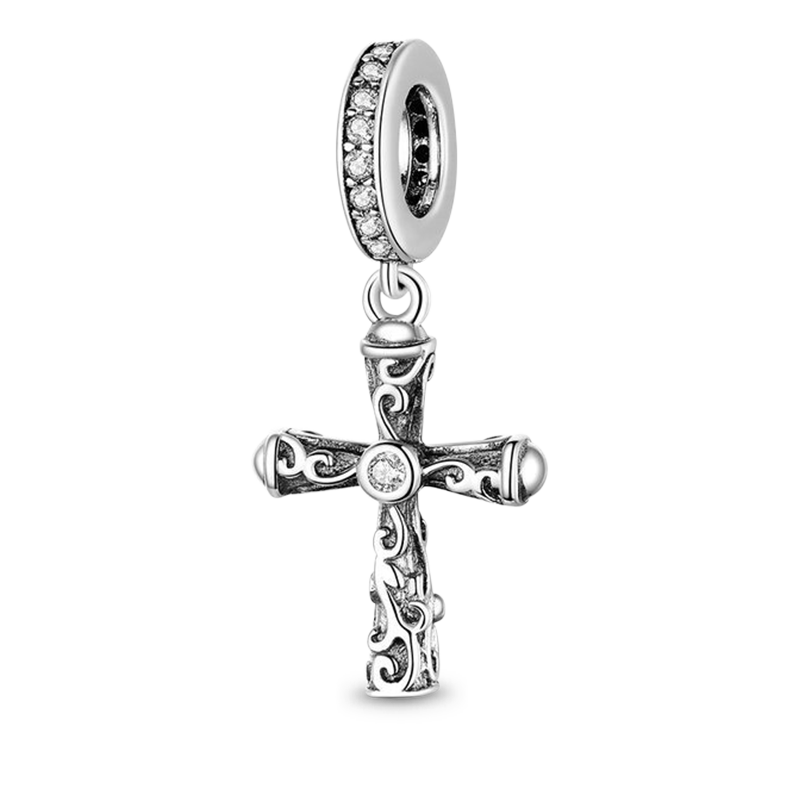 Retro Cross Pendant image number 0