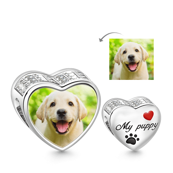 Puppy Photo Charm image number 0