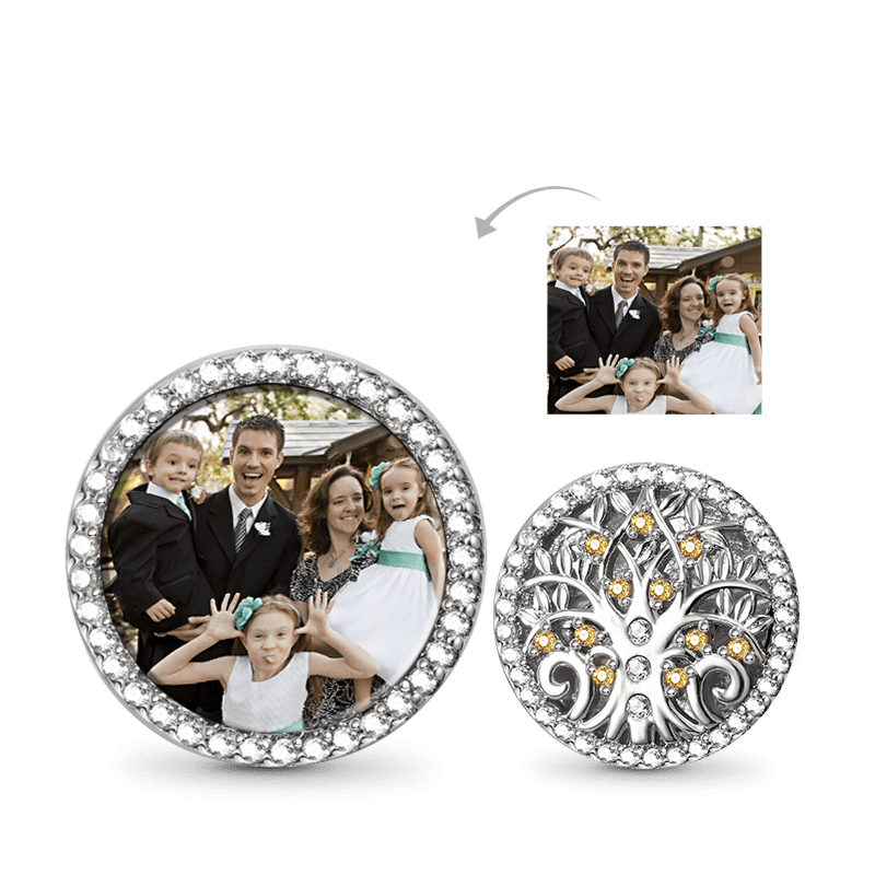 Tree of Life Photo Charm image number 0