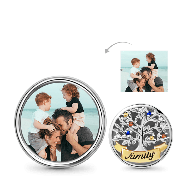 Tree of Life Photo Charm image number 0